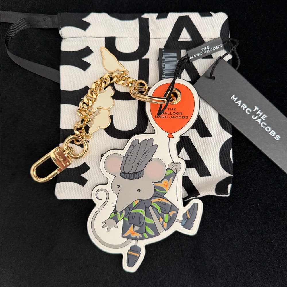 Marc Jacobs Rat Bag Charm The Balloon limited edition NWT - Picture 9 of 10